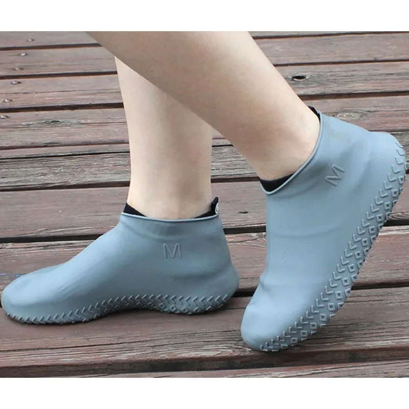 Non-slip Rain-proof Waterproof Unisex Silicone Rubber Shoe Covers Outdoor Cycling Protectors
