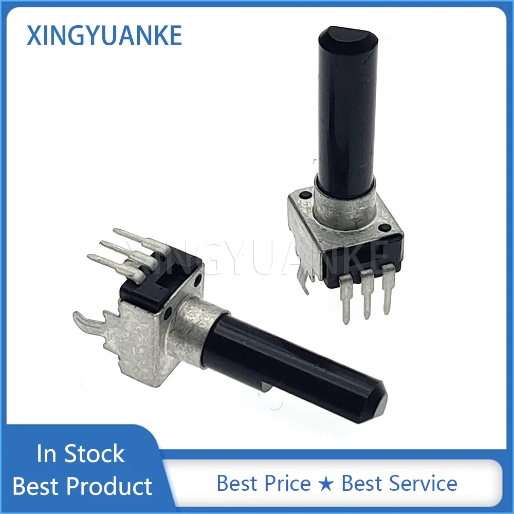 RV09 R0902N Vertical Potentiometer 10PCS 3-Pin B1K B2K B5K B10K B20K B50K B100K B200K B500K B102 B203 B503 B504 Half Shaft 23MM multiturn potentiometer linear potentiometer rotary potentiometer potentiometer kit trimmer potentiometer