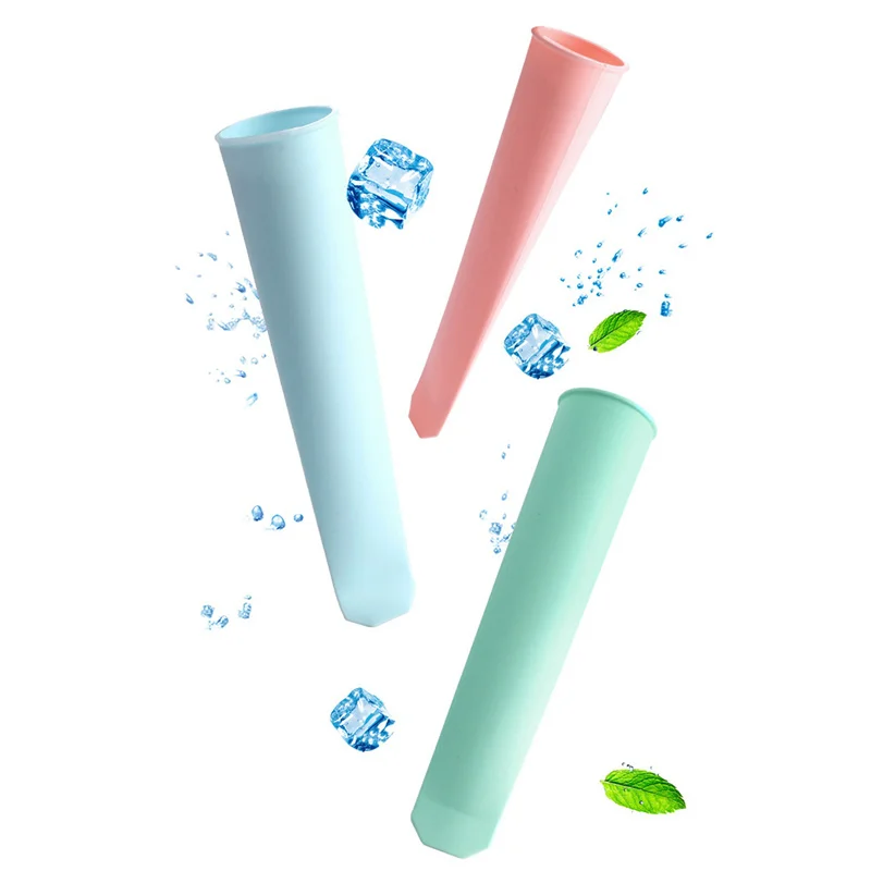 Food Grade Silicone Handheld Popsicle Popsicle Mould Creative DIY Silicone Mould Ice Cream Ice Cream