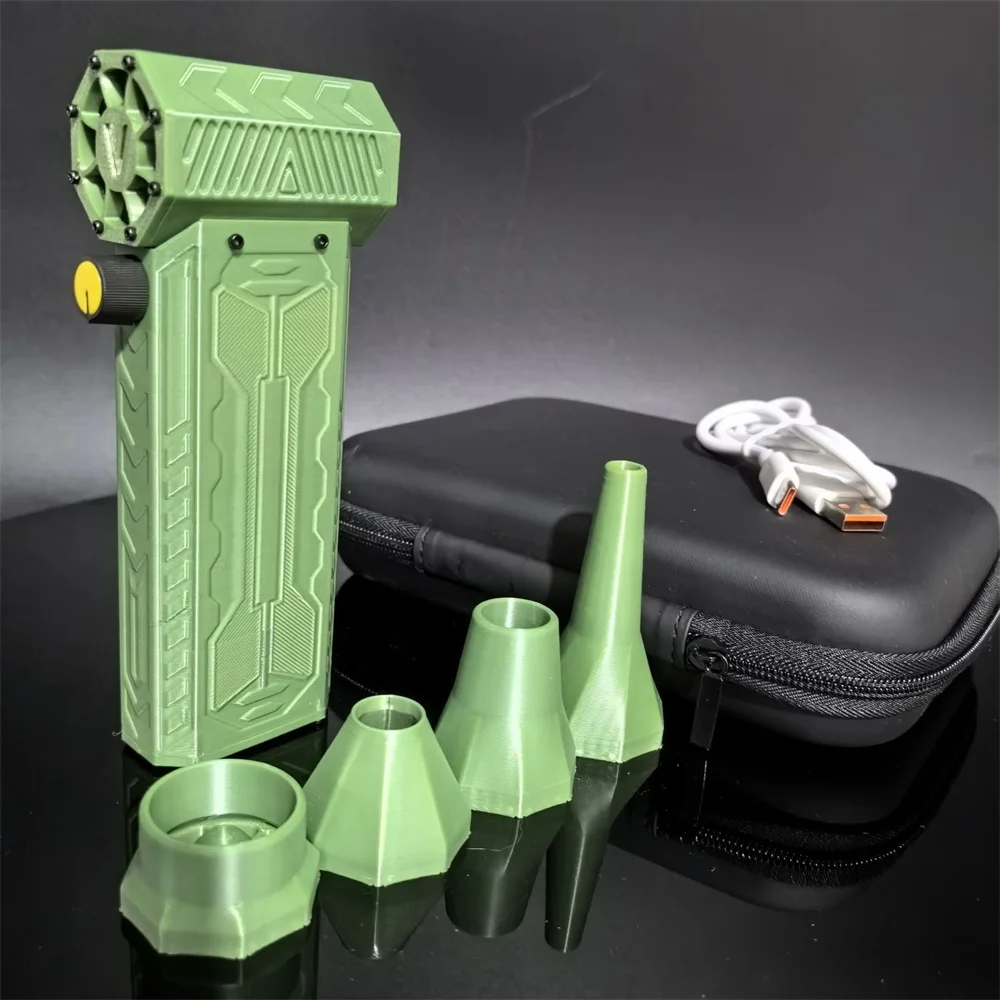 강력한 공기 송풍기 고속 덕트 선풍기 미니 터보 제트 선풍기, 110000 RPM 풍속 52 m/s 터보 선풍기 브러시리스 모터 폭력 송풍기