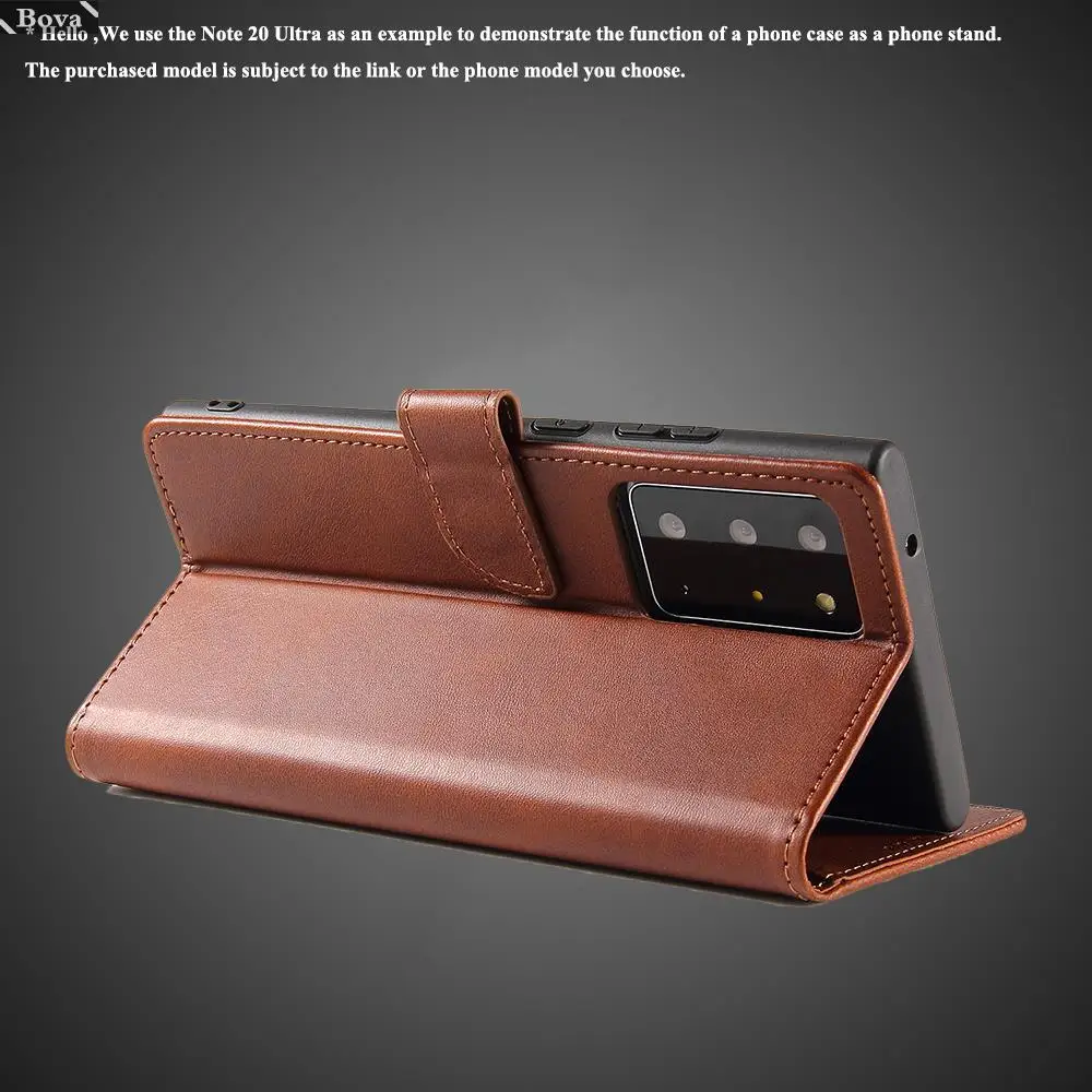 Elegant Leather Card Holder Wallet Phone Case - Premium Protective Cover