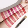2 In 1 Matte Lipstick lip liner Long lasting waterproof Makeup for women Korean Cosmetics Beauty Make up female