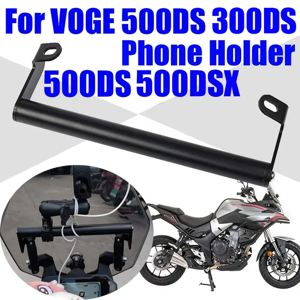 Staffa Supporto Navigatore GPS Per Moto VOGE: Per Valico 900DSX, DS900X, Base In Metallo Antivibrazione