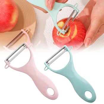 Utensile multifunzione per frutta e verdura Pialla in ceramica in acciaio inossidabile Pelapatate Affettatrice per cetrioli Accessori da cucina 1