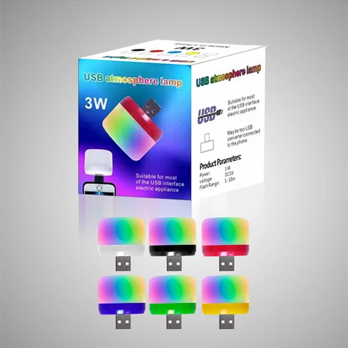 휴대용 USB LED 독서 램프 미니 책 빛 캠핑 야간 조명 테이블 램프 보조베터리 PC 노트북 노트북 USB 야간 조명 4