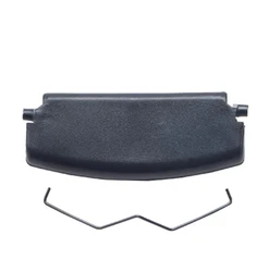 Sleek Black/Gray/Beige Car Armrest Lid Console Cover Latch Clip for Auto Center Console Accessories (Black)