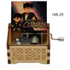 Detective Conan Main Theme Music Box One Truth Prevails Wooden Hand 18 Note Movement Birthday Gifts For Fans Christmas New Year 2