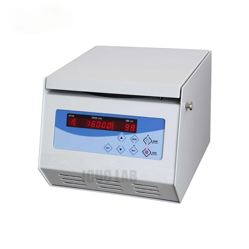 High Speed Laboratory Tabletop LED Digital Display Centrifuge Machine with 6x50ml Angle Rotor TG16-WS
