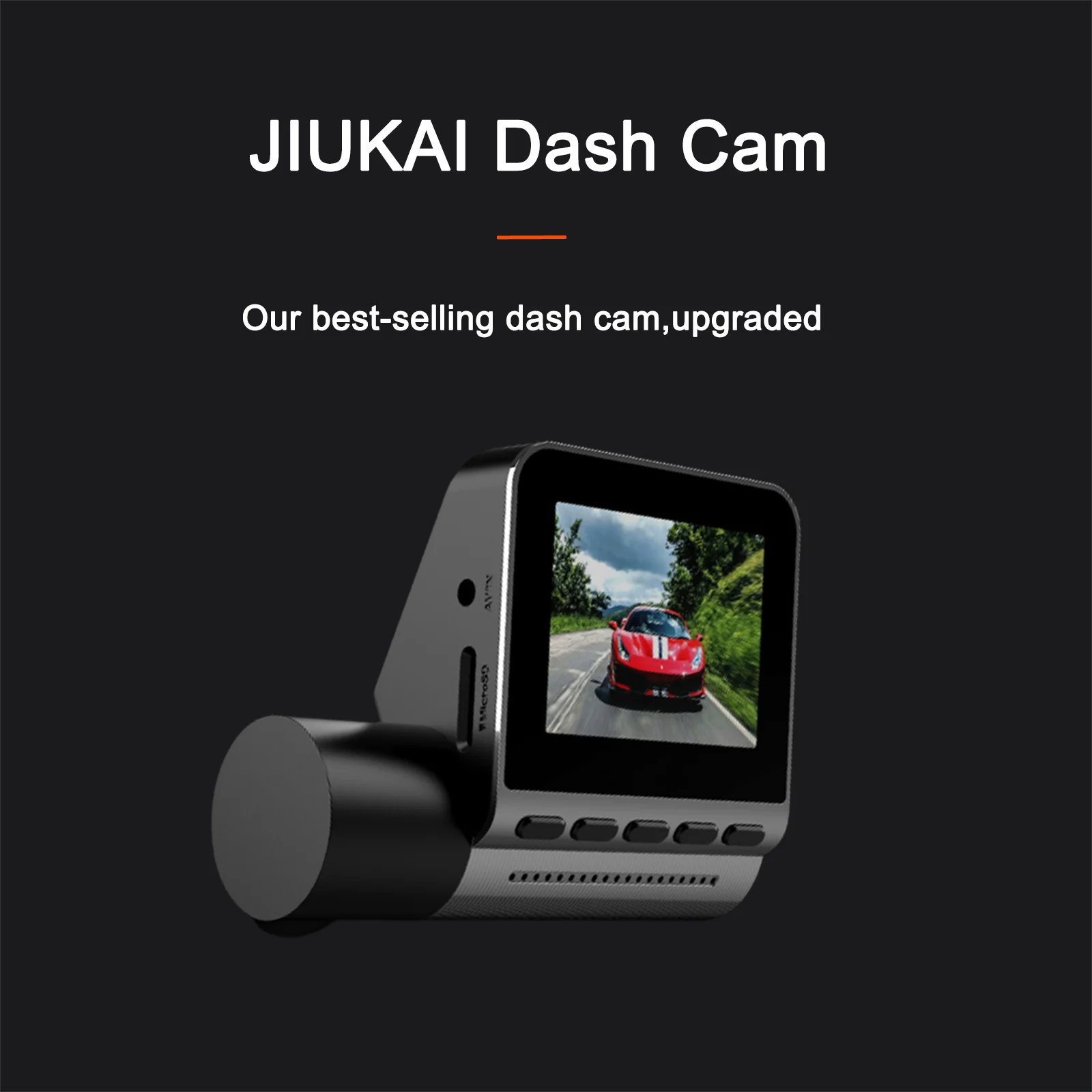 Jiukai Dash Cam Pro Plus+ S100 2k Adas Camera Jiukai S100 Car Dvr 24h  Parking Support Rear Interior Cam 140fov Recorder+wifi+64g - Dvr/dash Camera  - AliExpress