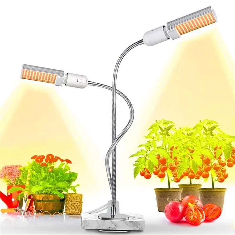 풀 스펙트럼 LED 식물 성장 조명 램프, 5V E27 전구, 식물 램프, 실내 꽃 식물 채식 수경 재배 시스템, 성장 텐트