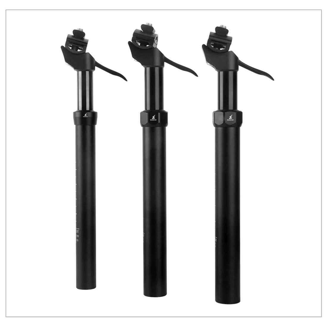 WUZEI MTB Manuell Verstellbare Sattelstütze 100 125mm Federweg Mountainbike-Sattelstütze 350 400mm Fahrradrohr 27,2 30,9 31,6mm – Detail 23