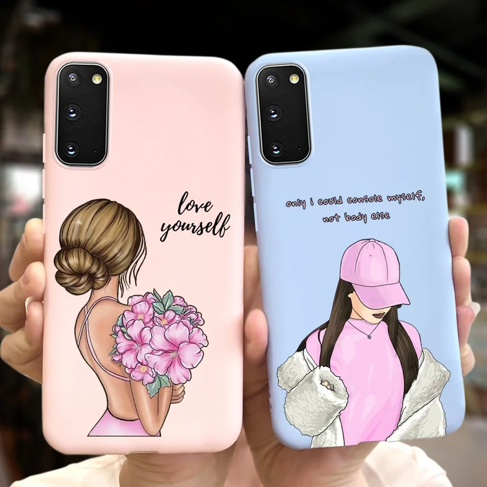 Fashion Girl Flower Candy Color Silicone Phone Case