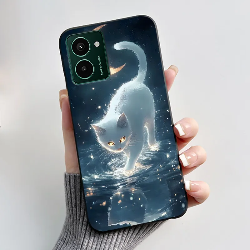 Cute Cartoon Soft Silicone Phone Case - Protective & Durable Cover