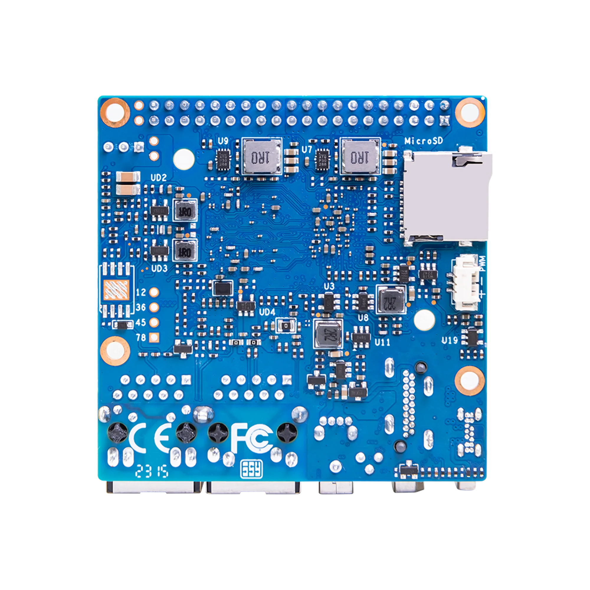 Banana Pi-bpi-m2s Soc Amlogic A311d e S922x Hexa-core 4gb de Ram Lpddr4 16gb de Vídeo Emmc Hdmi 2.1 4kp60 so Ubuntu Debian Android - Imagem 5