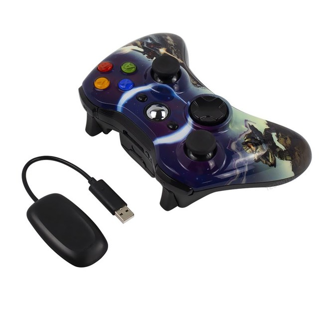 Vibration For Xbox 360/slim Joystick with Heads Jack Wireless Controller Gamepad Controle Mando for PC for PS3  Joypad