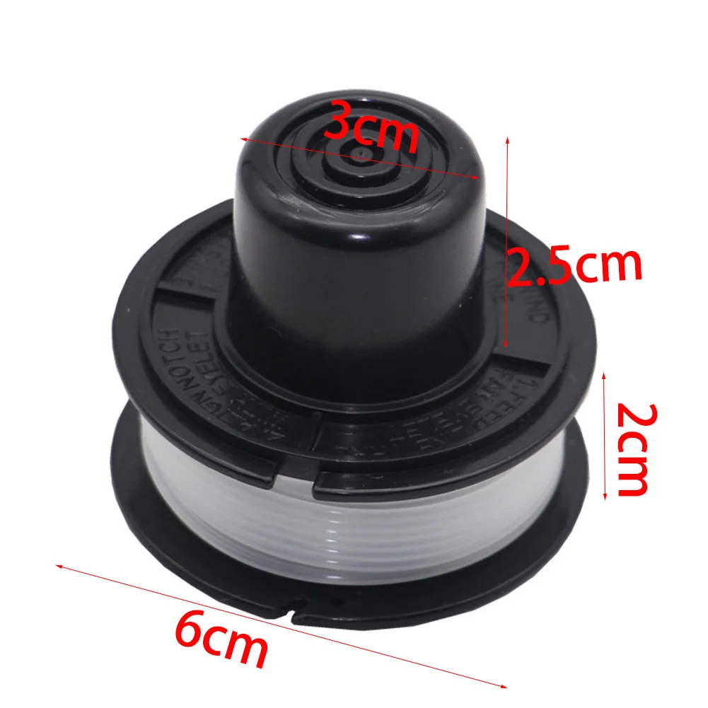 3PCS Bump Feed Trimmer Heads For Black & Decker For A6226 GL250 GL310 GL360 Designed To Match Equipment Specifications