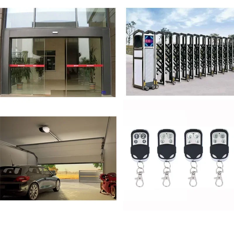 Clone Fixo 4 Channel 433MHz Remote Control Copy Cloning Duplicate For Car Gate Garage Door remote control