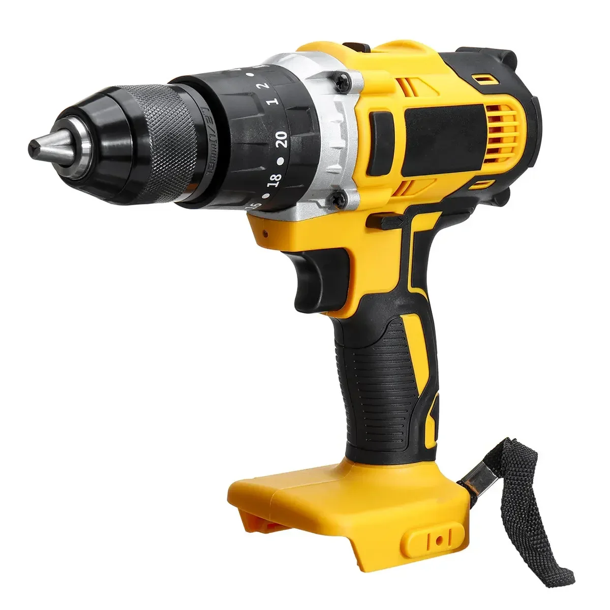 

13mm 3 in 1 Electric Cordless Impact Drill 20+3 Torque Rechargeable Hammer Drill Screwdriver Power Tool for Makita 18V Battery