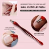 Nail Art Manicure Set Acrylic Brush Glitter File French Tips UV Lamp Nail Art Decoration Tools Nail Drill Kit For Beginners 4