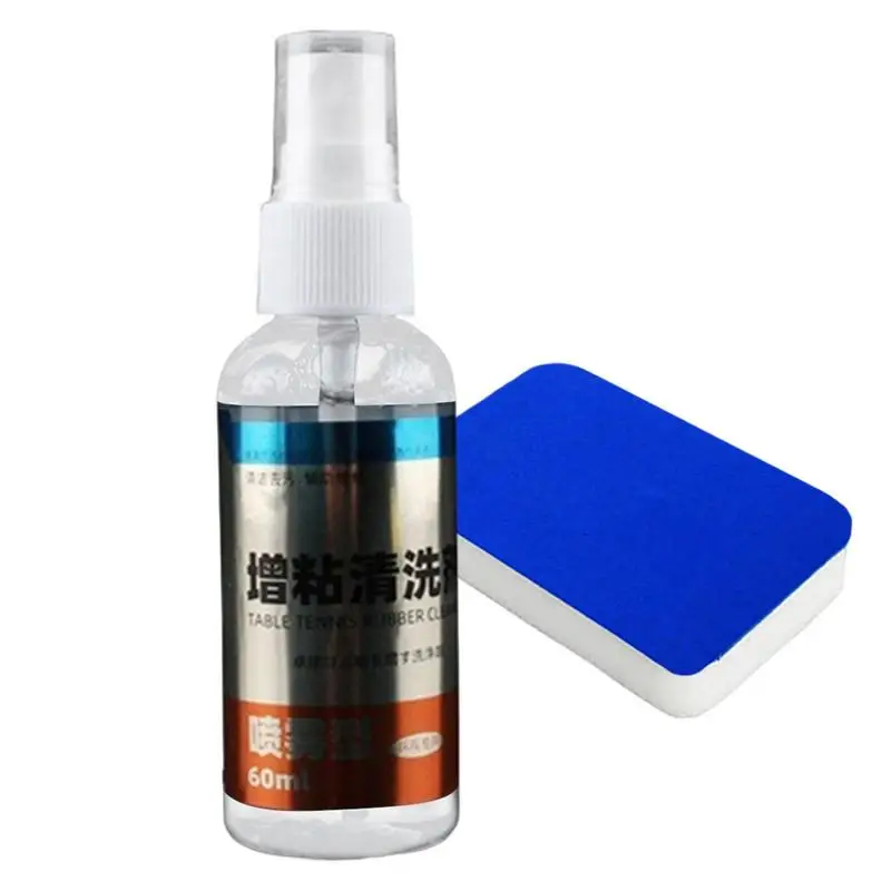 

60ml Table Tennis Racket Cleaner For Table Tennis PingPong Tackifier Rubber Racket Bats Provent Aging