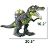 Large Electric Dinosaur Toy Jurassic Park World Walking Dinosaur Robot With LED Light Sound Tyrannosaurus Rex Toys For Boys Kids 4