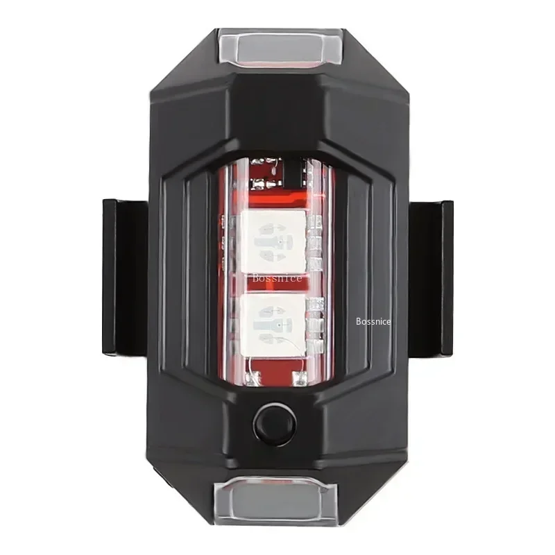 Feux LED RGB pour Drone - Lot 2/4 Lampes + Télécommande - Mini Stroboscope Anti-Collision
