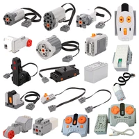 Power Function Building Block Technical Motor Parts Multi PF Tool Compatible 8293 8883 Car Train M L XLServo Motor Bricks Toy 2