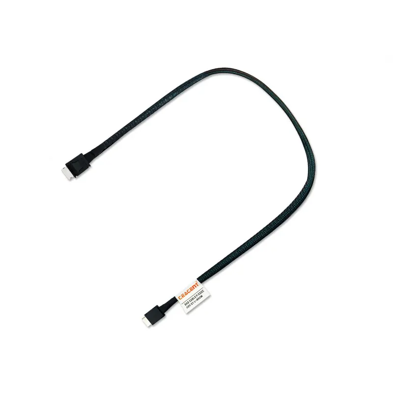 

Кабель адаптера CEACENT Oculink для Oculink 12G/6G/NVMe, приблизительно 4, 4 и 80 см, 32AWG для адаптера Oculink NVMe/задней панели
