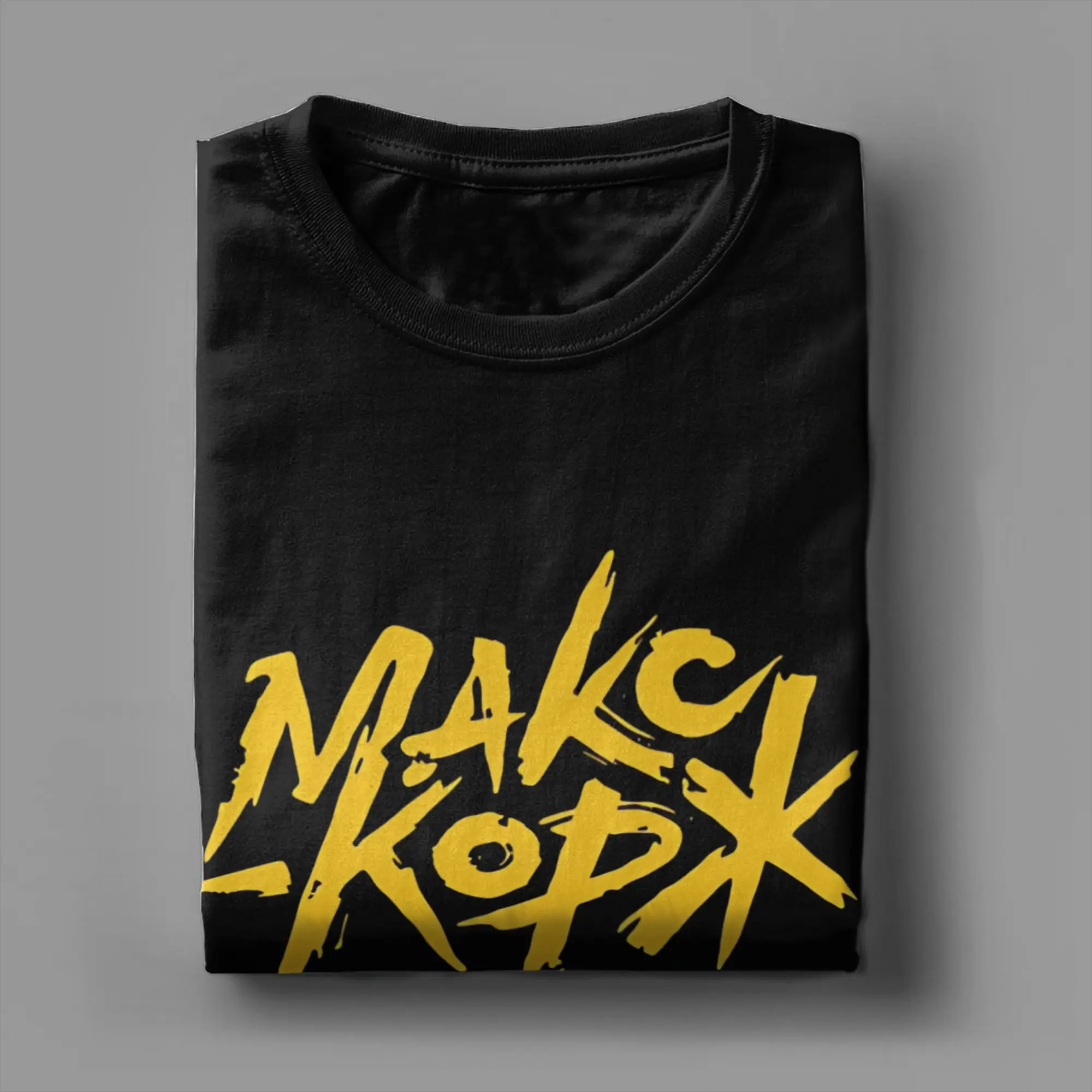 Max Korzh Graphic Oversized Pure Cotton Harajuku Streetwear T-Shirt