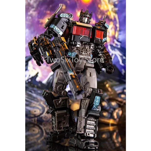 AOYI Transformation Toys G1 Siege Alloy Nemesis Prime Truck Dormant Version Deformation SS38 KO Optronix Scourge Action Figure 5