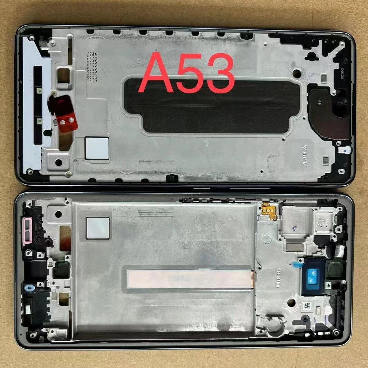 

5PCS LCD Screen Housing Middle Frame Replacement For Samsung Galaxy A53 5G Mid-Frame Bezel Chassis Midplate Repair Parts