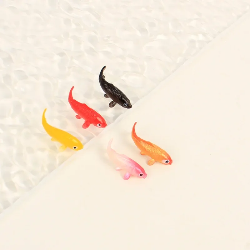 5pcs - Mini Koi Glass Fish Tank Aquarium Home Decoration DlY Decoration