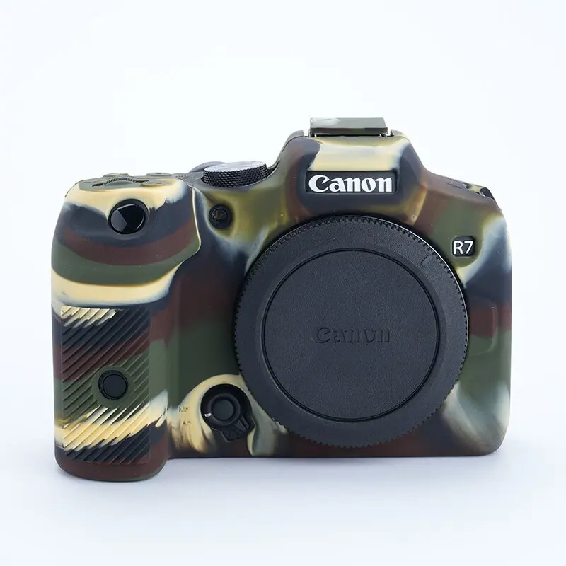 Coque de protection en Silicone souple pour appareil photo reflex numrique, sans miroir, pour Canon EOS R8 R R7 RP R5 R6 Mark II R6II, nouveau-RP Blanc-EOS R6II Rouge image 6 | Rakuten
