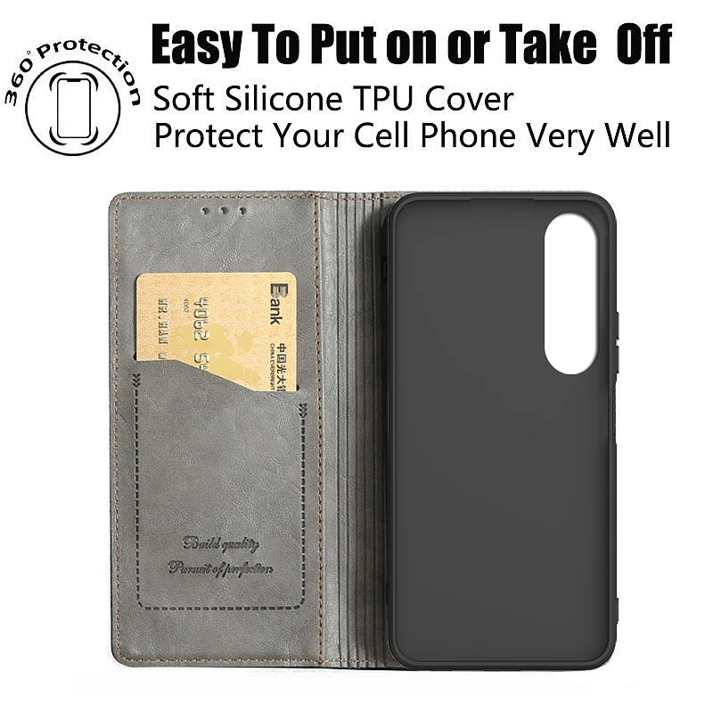 Premium Flip Case for Sony Xperia - Sleek and Durable Protection