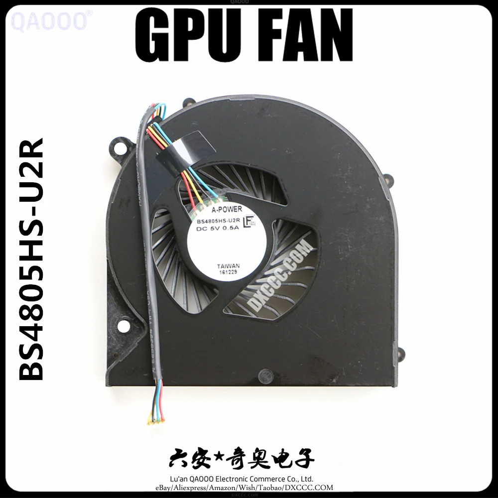 

Laptop Cooler Fan For Gigabyte P57X V6 , P57X V7 , P57W V7 GPU Cooling Fan