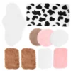 9 Pcs Mini Rug Kids Furniture Rugs Miniature Tiny House Prop Micro Landscape Adornments Carpet Accessories 5