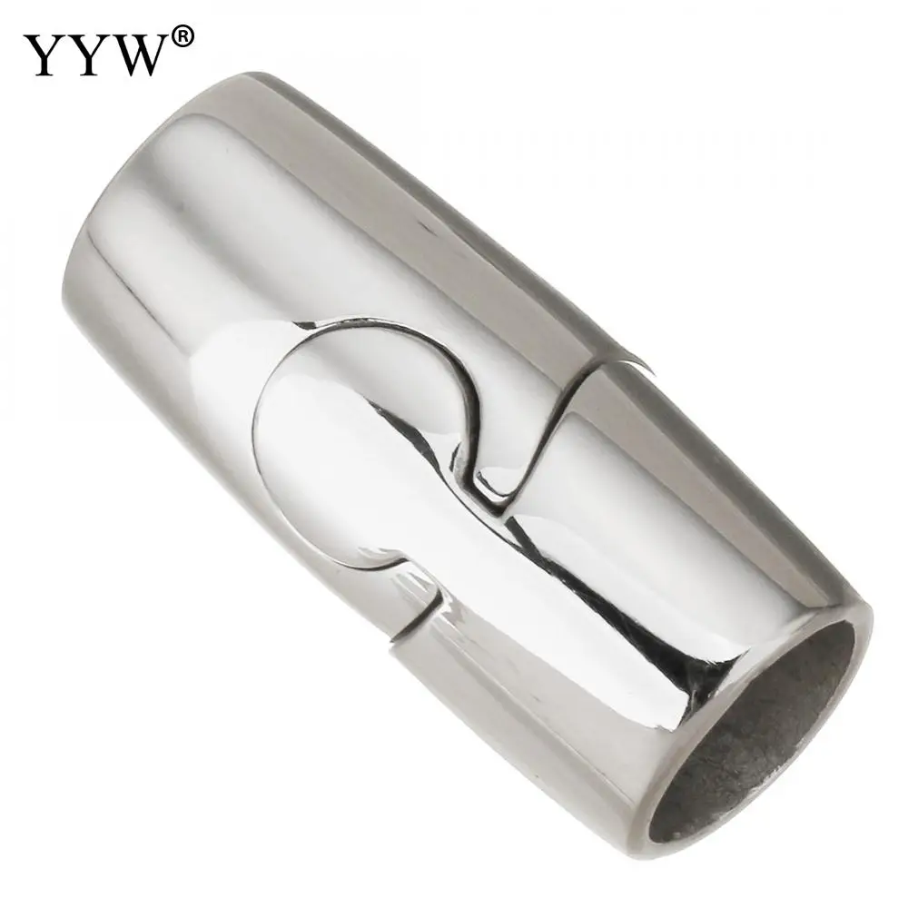 10PC Stainless Steel Magnetic Clasp Leather Cord Clasps Magnet Lace Buckle DIY Jewelry Making Bracelet Supplies Accessories