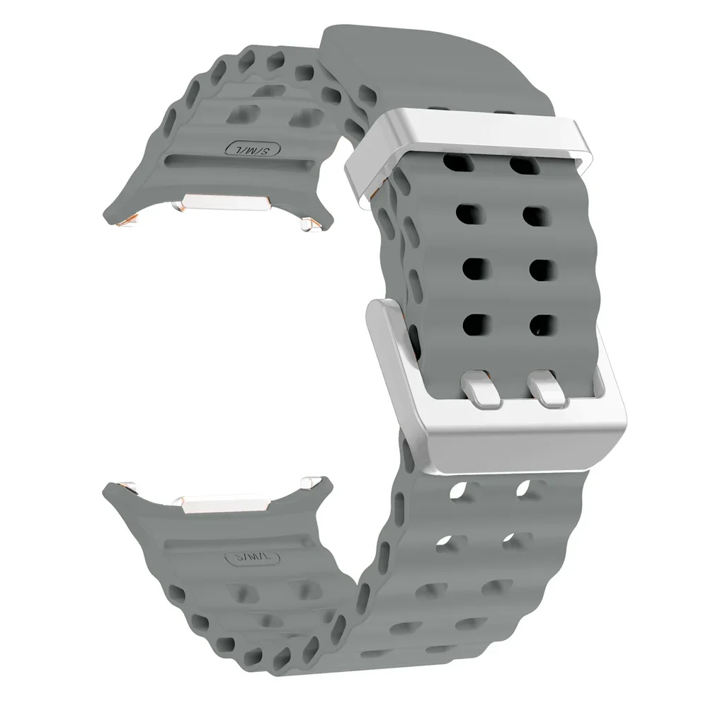 Premium Marine Silicone Sport Band - Original Strap for Smartwatch Accessories