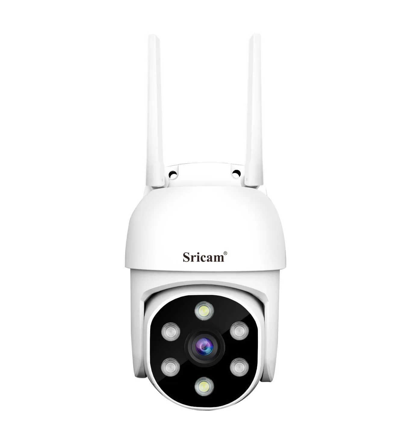 

Sricam SP030 2MP 1080P 3x Zoom Full Color Night Vision Wireless PTZ IP Dome Camera AI Humanoid Detection Intercom Baby Moniror