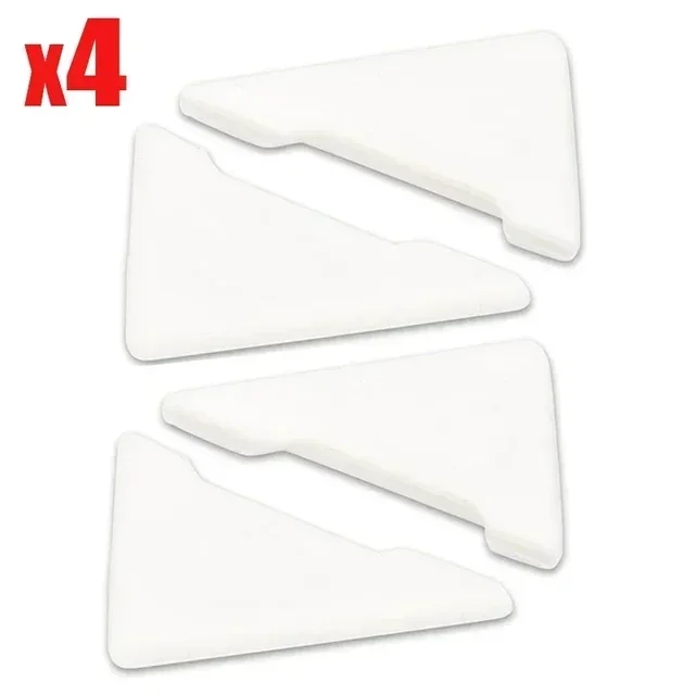 Universal Transparent Silicone Car Door Corner Protectors - Anti-Collision and Anti-Scratch Edge Covers (2/4 Pack)