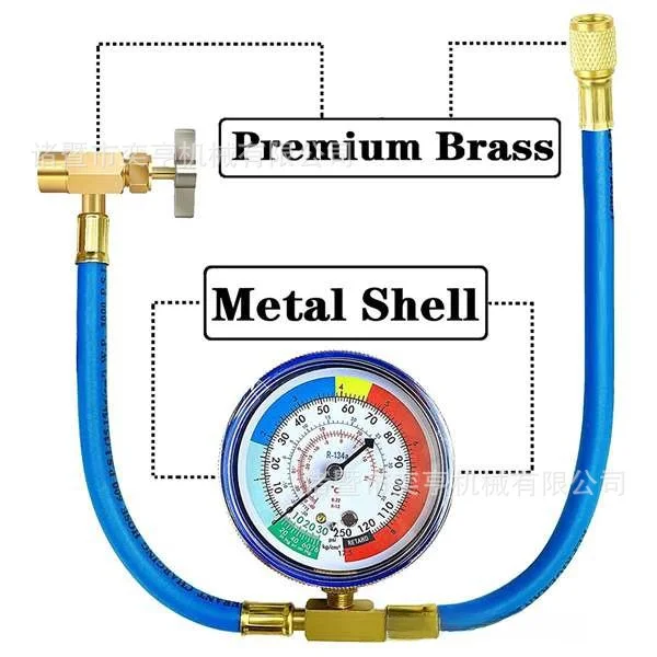 Refrigeration Maintenance Tools Automotive Air Conditioning Refrigerant Snow Refrigerant Air Conditioning Filling Equipment