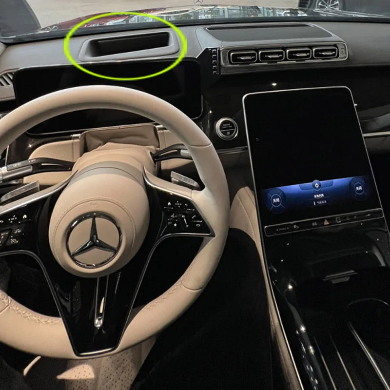 차량용 휴대폰 거치대 마그네틱 맥세이프 마운트 GPS 브래킷, 메르세데스 벤츠 S 클래스 W223 2023 2021 2025 용, 자동 스탠드 액세서리