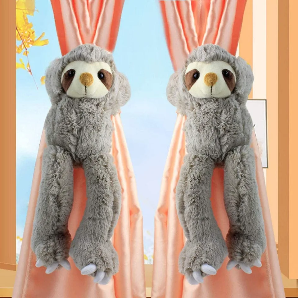 Peluche Paresseux 45 Cm - Doudou Mignon, Décoration Chambre, Cadeau Pour Enfant, Garçons Et Filles