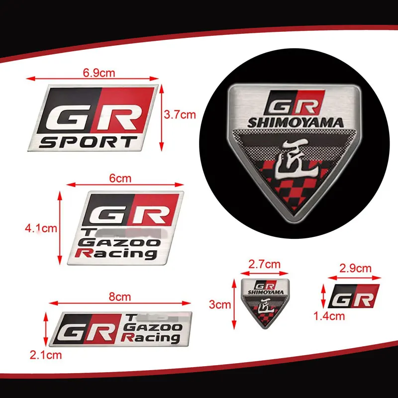 Aluminiowa-naklejka-na-karoseria-GR-naklejka-dekoracyjna-na-desk ...