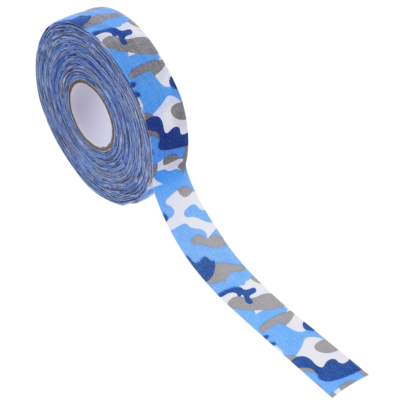 

2 5cmx25m Cotton Hockey Stick Tape PVC Wrapper Sport Camouflage Color Printed Sticky Water Proof Spots for Decorating