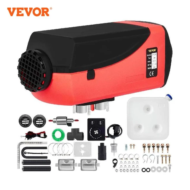 VEVOR Chauffage Diesel 3 kW 12 V, Réchauffeur Diesel Électrique 1  Silencieux, Réchauffeur de Stationnement en Aluminium, Chauffage de  Stationnement Économie d'Énergie Camping Car - AliExpress