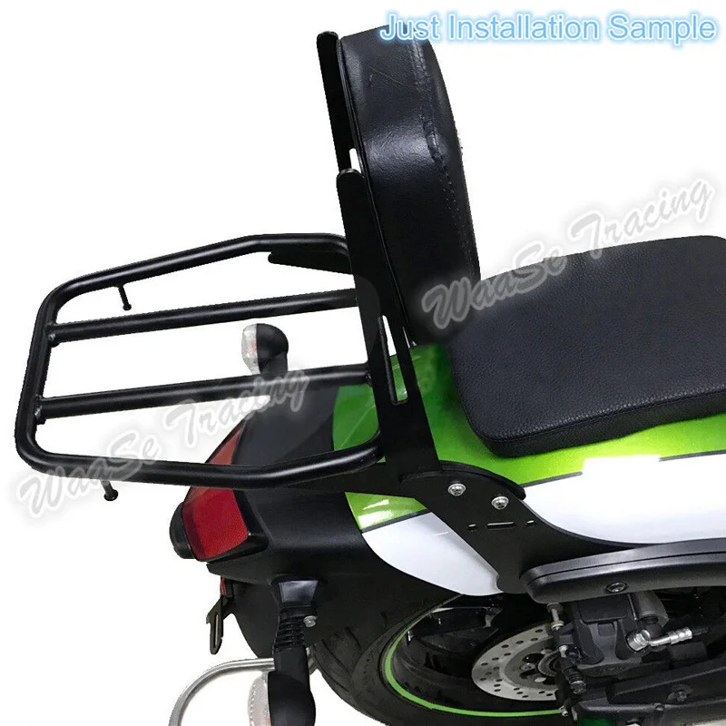 Waase Per Kawasaki Vulcan S 650 En650 2015 2016 2017 2018 2019 2020 2021 Hepco & Becker Sissy Bar Schienale Con Portapacchi
