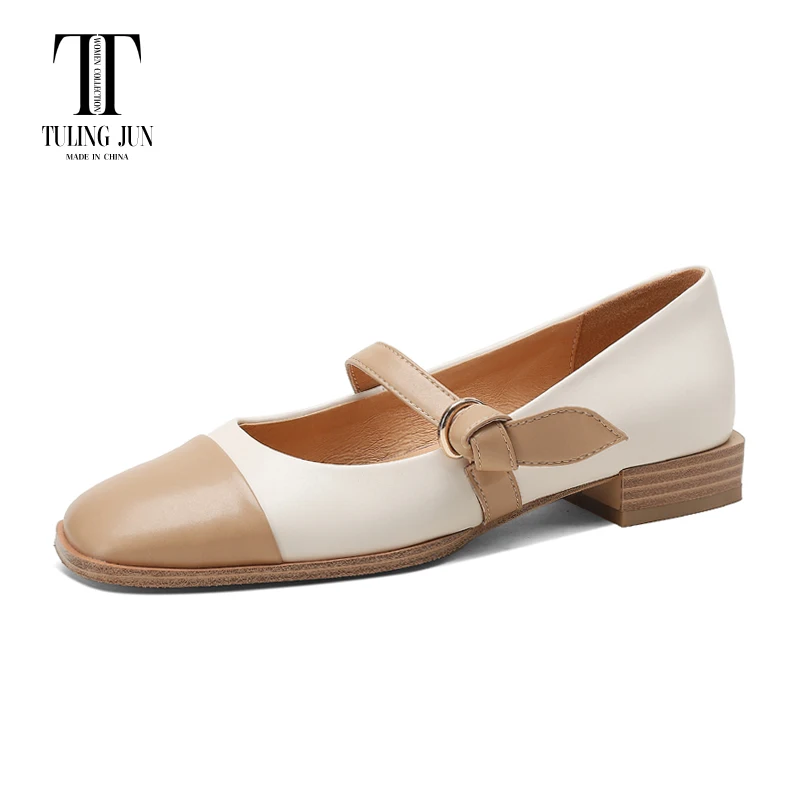 

Туфли-лодочки женские на низком каблуке, разные цвета