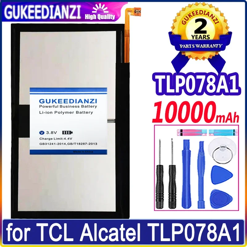 

Аккумулятор GUKEEDIANZI 10000 мАч для аккумуляторов большой емкости TCL Alcatel TLP078A1