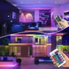 RGB Neon LED Strip Waterproof Flexible Ribbon Tape Neon Lights with App 44key Remote Control for Home Room Outdoor Decoration 2